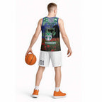 Personalised NZ Warriors Rugby ANZAC Day Basketball Jersey Last Post Poppy We Will Remember Them