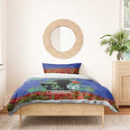 Personalised NZ Warriors Rugby ANZAC Day Bedding Set Last Post Poppy We Will Remember Them