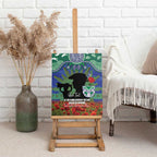 Personalised NZ Warriors Rugby ANZAC Day Canvas Wall Art Last Post Poppy We Will Remember Them
