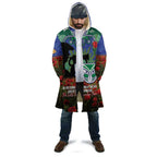 Personalised NZ Warriors Rugby ANZAC Day Cloak Last Post Poppy We Will Remember Them
