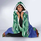 Personalised NZ Warriors Rugby ANZAC Day Hooded Blanket Last Post Poppy We Will Remember Them