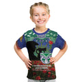 Personalised NZ Warriors Rugby ANZAC Day Kid T Shirt Last Post Poppy We Will Remember Them