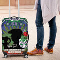 Personalised NZ Warriors Rugby ANZAC Day Luggage Cover Last Post Poppy We Will Remember Them