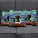 Personalised NZ Warriors Rugby ANZAC Day Pillow Cover Last Post Poppy We Will Remember Them