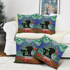 Personalised NZ Warriors Rugby ANZAC Day Pillow Cover Last Post Poppy We Will Remember Them
