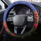 NZ Warriors Rugby ANZAC Day Steering Wheel Cover Last Post Poppy We Will Remember Them