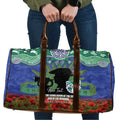Personalised NZ Warriors Rugby ANZAC Day Travel Bag Last Post Poppy We Will Remember Them