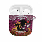 Personalised Sea Eagles Rugby ANZAC Day AirPods Case Last Post Poppy We Will Remember Them