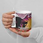 Personalised Sea Eagles Rugby ANZAC Day Ceramic Mug Last Post Poppy We Will Remember Them