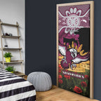 Personalised Sea Eagles Rugby ANZAC Day Door Cover Last Post Poppy We Will Remember Them