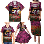 Personalised Sea Eagles Rugby ANZAC Day Family Matching Puletasi and Hawaiian Shirt Last Post Poppy We Will Remember Them
