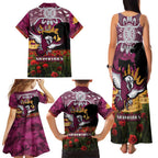 Personalised Sea Eagles Rugby ANZAC Day Family Matching Tank Maxi Dress and Hawaiian Shirt Last Post Poppy We Will Remember Them