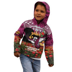 Personalised Sea Eagles Rugby ANZAC Day Kid Hoodie Last Post Poppy We Will Remember Them