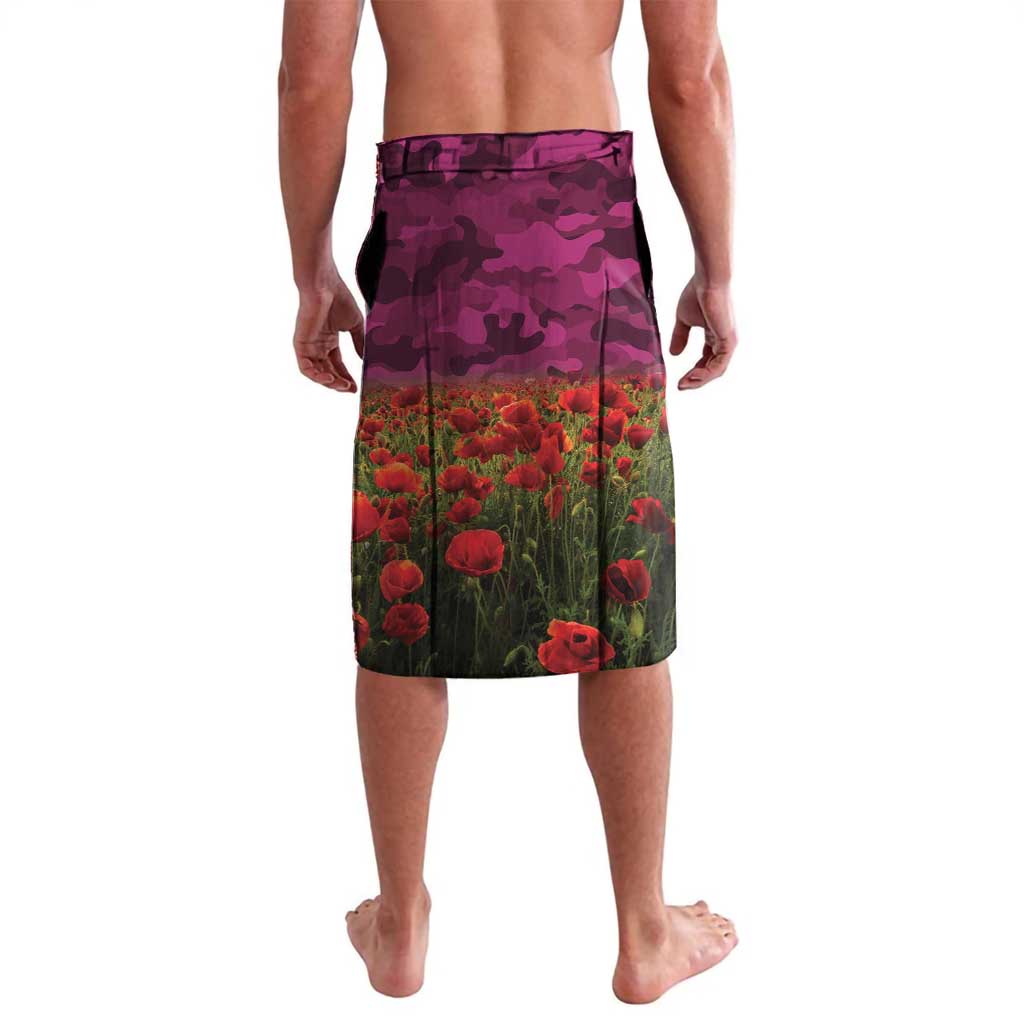 Personalised Sea Eagles Rugby ANZAC Day Lavalava Last Post Poppy We Will Remember Them
