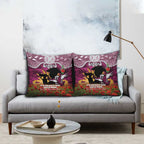 Personalised Sea Eagles Rugby ANZAC Day Pillow Cover Last Post Poppy We Will Remember Them