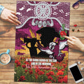 Personalised Sea Eagles Rugby ANZAC Day Puzzle Last Post Poppy We Will Remember Them