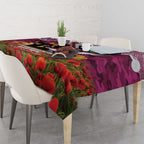 Personalised Sea Eagles Rugby ANZAC Day Tablecloth Last Post Poppy We Will Remember Them