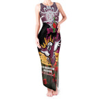 Personalised Sea Eagles Rugby ANZAC Day Tank Maxi Dress Last Post Poppy We Will Remember Them