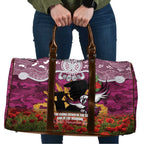 Personalised Sea Eagles Rugby ANZAC Day Travel Bag Last Post Poppy We Will Remember Them