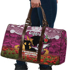 Personalised Sea Eagles Rugby ANZAC Day Travel Bag Last Post Poppy We Will Remember Them