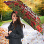 Personalised Sea Eagles Rugby ANZAC Day Umbrella Last Post Poppy We Will Remember Them