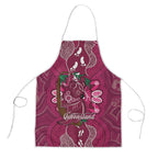 Australia Queensland Day Apron Koala With Map Aboriginal Art