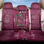Australia Queensland Day Back Car Seat Cover Koala With Map Aboriginal Art