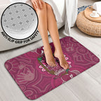 Australia Queensland Day Bathroom Set Koala With Map Aboriginal Art