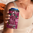 Australia Queensland Day 4 in 1 Can Cooler Tumbler Koala With Map Aboriginal Art