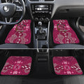 Australia Queensland Day Car Mats Koala With Map Aboriginal Art