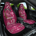 Australia Queensland Day Car Seat Cover Koala With Map Aboriginal Art