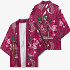 Australia Queensland Day Kimono Koala With Map Aboriginal Art
