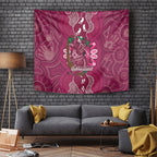 Australia Queensland Day Tapestry Koala With Map Aboriginal Art