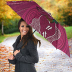 Australia Queensland Day Umbrella Koala With Map Aboriginal Art