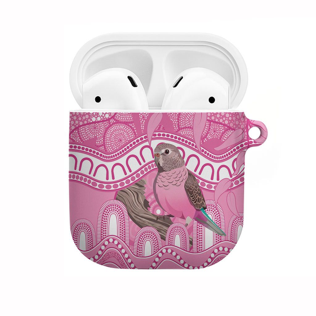Indigenous Australia Bourkie AirPods Case Aussie Bourke's Parrot Aboriginal Art