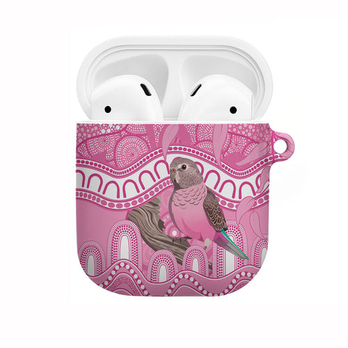 Indigenous Australia Bourkie AirPods Case Aussie Bourke's Parrot Aboriginal Art