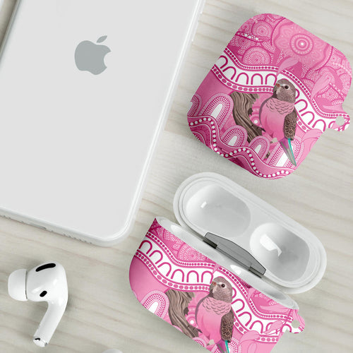 Indigenous Australia Bourkie AirPods Case Aussie Bourke's Parrot Aboriginal Art