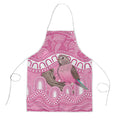 Indigenous Australia Bourkie Apron Aussie Bourke's Parrot Aboriginal Art