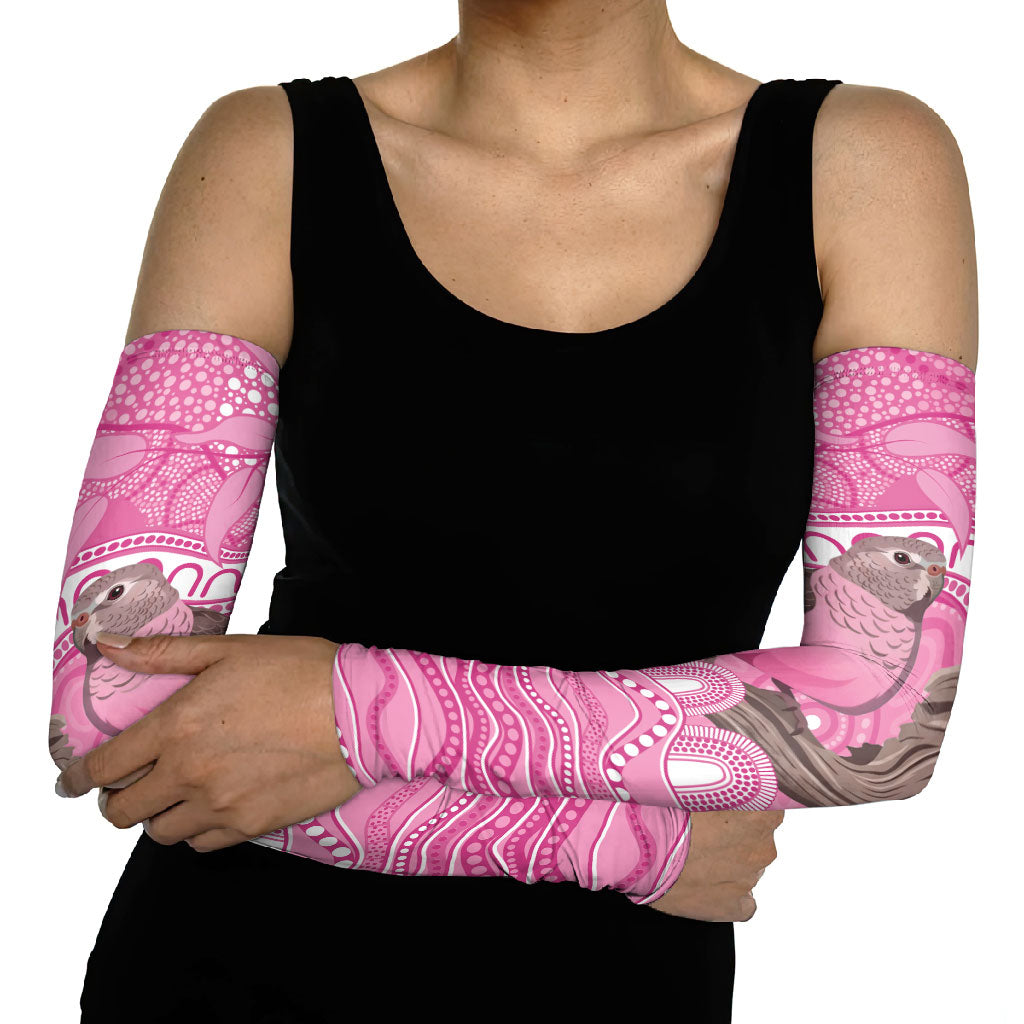 Indigenous Australia Bourkie Arm Sleeves Aussie Bourke's Parrot Aboriginal Art
