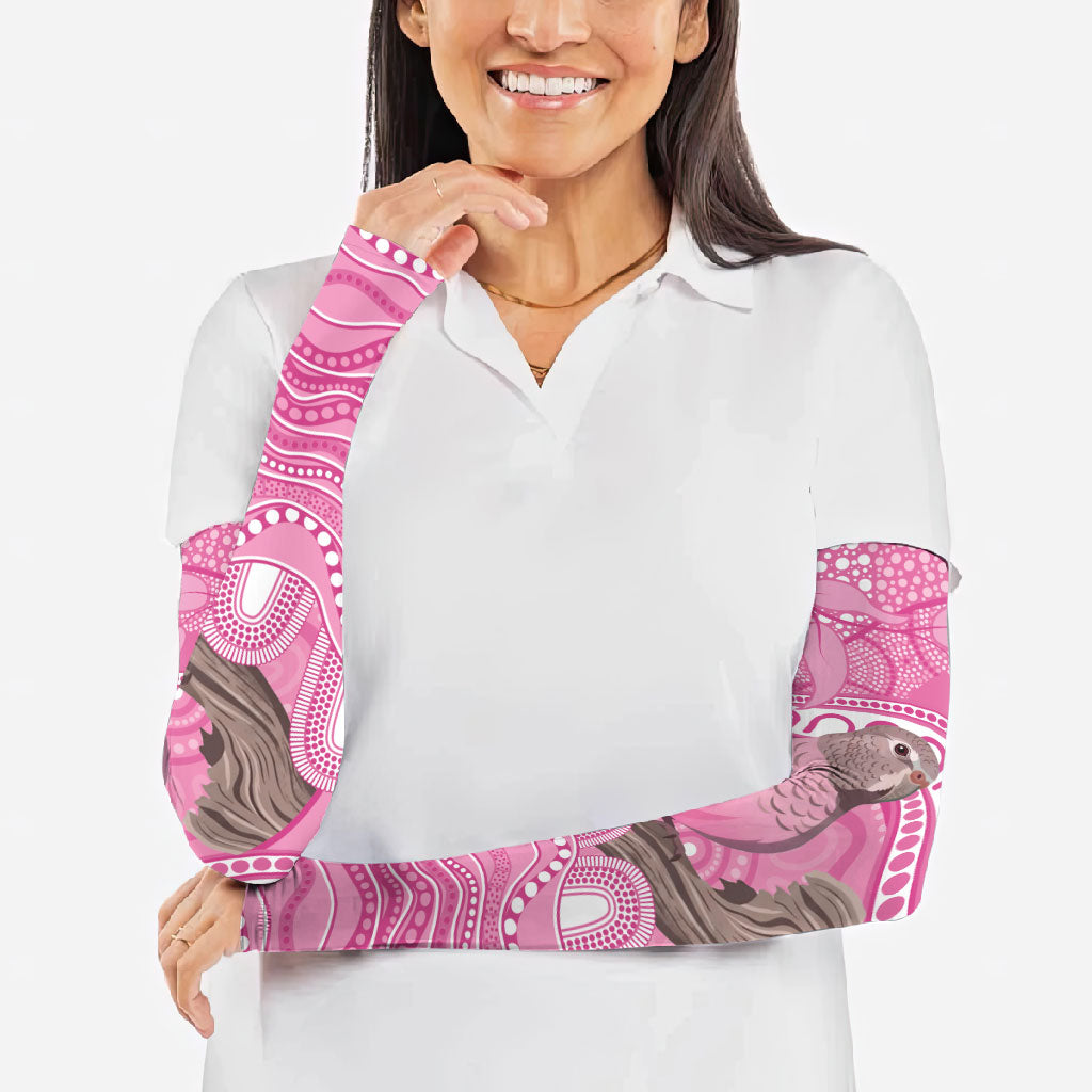 Indigenous Australia Bourkie Arm Sleeves Aussie Bourke's Parrot Aboriginal Art
