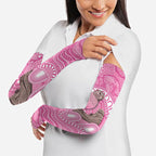 Indigenous Australia Bourkie Arm Sleeves Aussie Bourke's Parrot Aboriginal Art