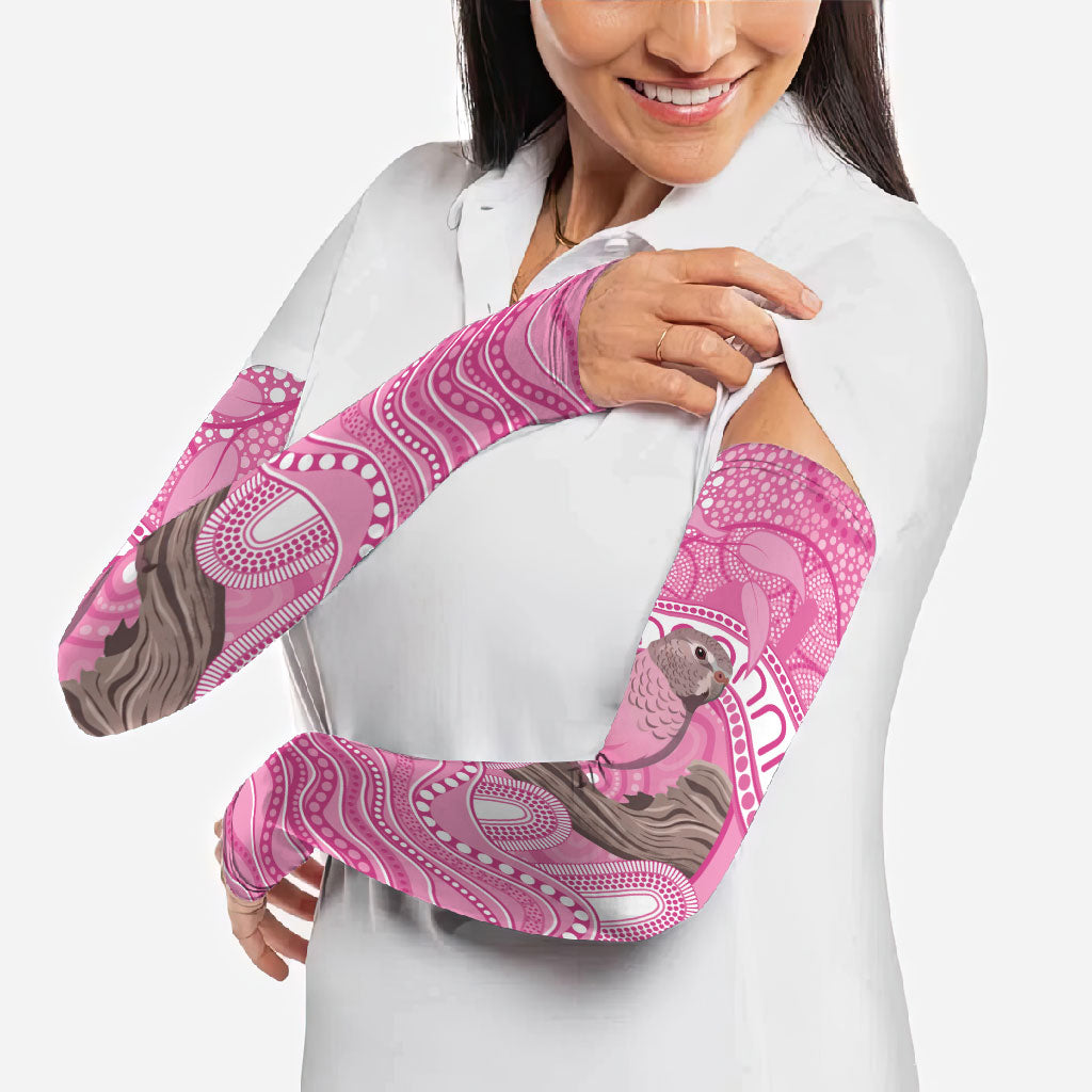 Indigenous Australia Bourkie Arm Sleeves Aussie Bourke's Parrot Aboriginal Art
