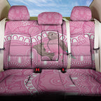 Indigenous Australia Bourkie Back Car Seat Cover Aussie Bourke's Parrot Aboriginal Art