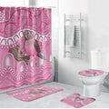 Indigenous Australia Bourkie Bathroom Set Aussie Bourke's Parrot Aboriginal Art
