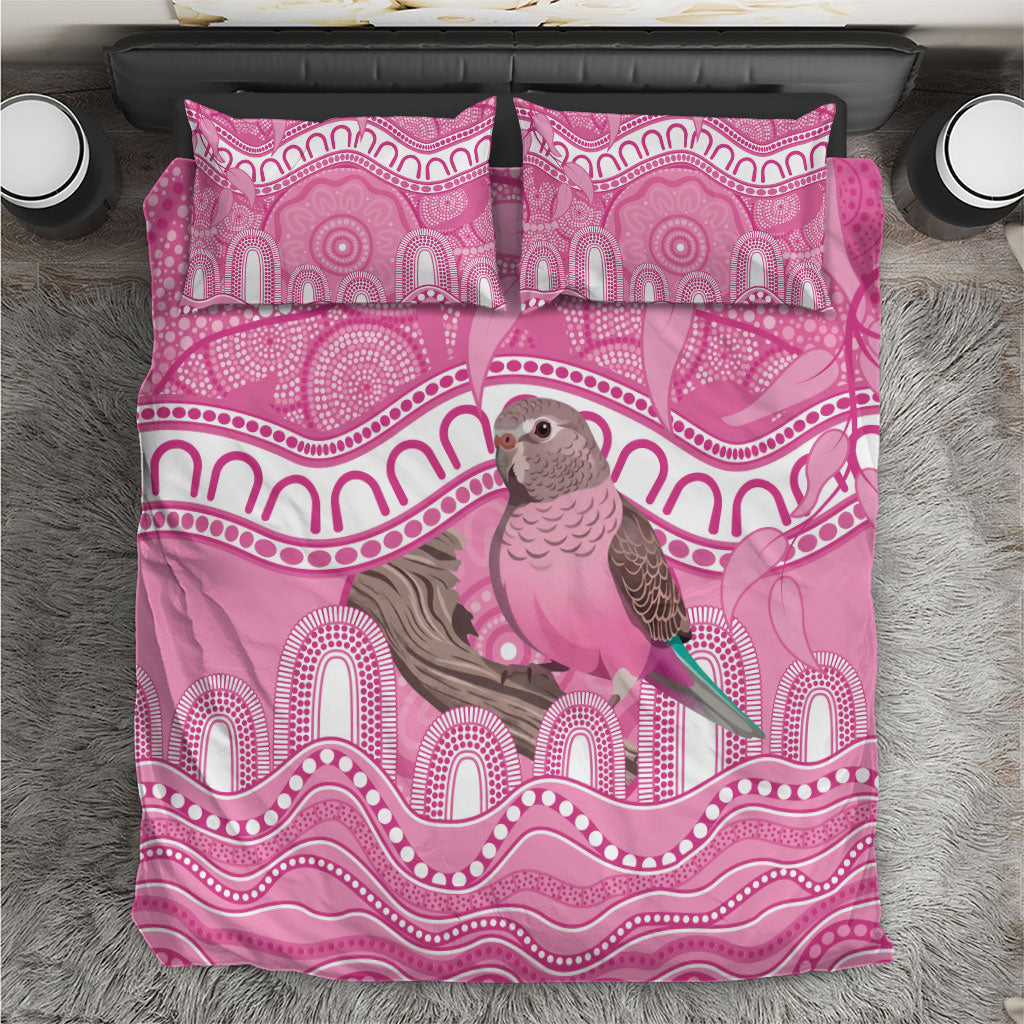 Indigenous Australia Bourkie Bedding Set Aussie Bourke's Parrot Aboriginal Art