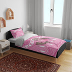 Indigenous Australia Bourkie Bedding Set Aussie Bourke's Parrot Aboriginal Art