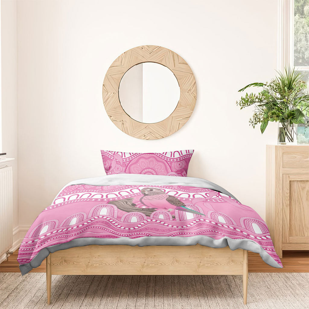 Indigenous Australia Bourkie Bedding Set Aussie Bourke's Parrot Aboriginal Art