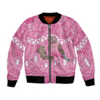 Indigenous Australia Bourkie Bomber Jacket Aussie Bourke's Parrot Aboriginal Art