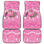 Indigenous Australia Bourkie Car Mats Aussie Bourke's Parrot Aboriginal Art