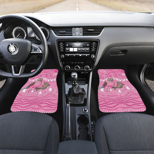 Indigenous Australia Bourkie Car Mats Aussie Bourke's Parrot Aboriginal Art